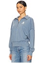 view 2 of 5 Ross Sweatshirt in Slate Blue & Ecru