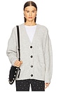 view 1 of 4 Eborah Cardigan in Light Grey