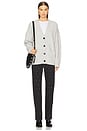 view 4 of 4 Eborah Cardigan in Light Grey