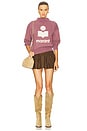 view 4 of 4 Moby Sweatshirt in Raspberry
