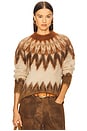 view 1 of 4 Natania Sweater in Rust