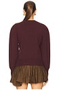 view 3 of 4 Kelaya Sweatshirt in Burgundy