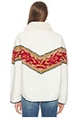 view 3 of 4 Marner Festive Graphic Fleece in Ecru