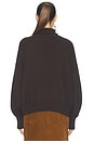 view 3 of 5 Nasha Sweater in Chocolate & Butter