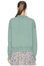 view 3 of 4 Moby Sweatshirt in Sage & Ecru