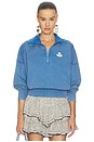 view 1 of 4 Ross Sweatshirt in Blue & Light Blue
