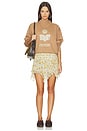 view 5 of 4 Moby Sweater in Camel & Gold