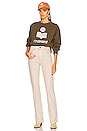 view 4 of 4 SWEAT MINDY in KHAKI