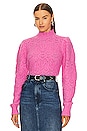 view 1 of 4 Galini Sweater in Fluo Pink