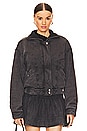 view 2 of 5 Parveti Jacket in Faded Black