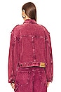 view 4 of 5 Julie Utility Jacket in Raspberry