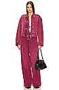 view 5 of 5 BLOUSON UTILITY JULIE in Raspberry