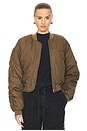 view 1 of 5 BLOUSON BOMBER BESSIME in Khaki