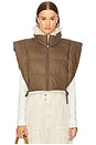 view 1 of 4 GILET HOODIALI in Khaki