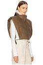 view 2 of 4 GILET HOODIALI in Khaki