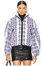 view 1 of 4 Mackensy Jacket in Ecru & Purple