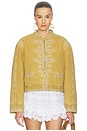 view 2 of 5 CHAQUETA EMALIA in Honey