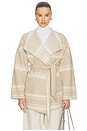 view 1 of 5 MANTEAU BREA in Sand