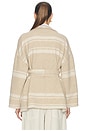 view 4 of 5 MANTEAU BREA in Sand