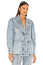 view 2 of 5 Tucinda Jacket in Light Blue