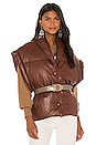 view 1 of 5 GILET KEYSON in Brown
