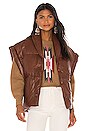 view 2 of 5 GILET KEYSON in Brown