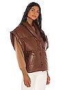 view 3 of 5 GILET KEYSON in Brown