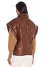 view 4 of 5 GILET KEYSON in Brown