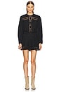 view 5 of 6 Violana Mini Skirt in Black