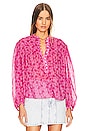 view 2 of 5 Salika Blouse in Fuchsia