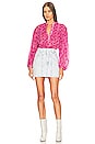 view 5 of 5 Salika Blouse in Fuchsia