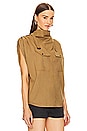 view 2 of 4 Remea Top in Khaki