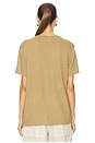 view 3 of 4 Zewel Tee in Light Khaki