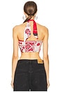 view 4 of 5 Feyza Top in Red & Ecru