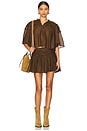 view 4 of 4 Carmen Top in Dark Khaki