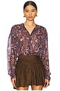 view 1 of 5 Noeline Top in Plum