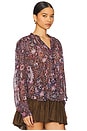 view 2 of 5 Noeline Top in Plum