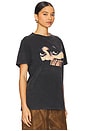 view 2 of 4 Zoeline Tee in Faded Black