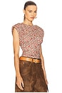 view 2 of 4 Devani Top in Rust