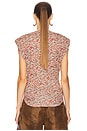 view 3 of 4 Devani Top in Rust