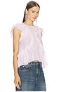 view 2 of 4 Nalou Top in Light Pink