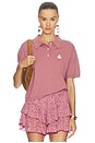 view 1 of 4 Althea Top in Old Pink