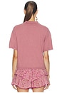 view 3 of 4 Althea Top in Old Pink
