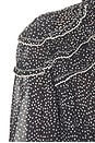 view 5 of 5 Christa Blouse in Black & Ecru