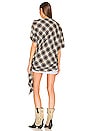 view 3 of 3 Mucie Top in ECRU/BLACK