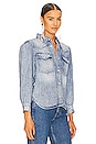 view 2 of 4 CHEMISE TAHISSE in LIGHT BLUE