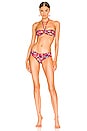 view 4 of 4 HAUT DE MAILLOT DE BAIN STARLA in Burnt Henna