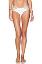 view 1 of 4 Sunset Bikini Bottom in White