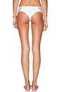view 3 of 4 Sunset Bikini Bottom in White