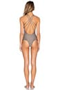 view 3 of 3 Kenya Swimsuit in Minx Brown